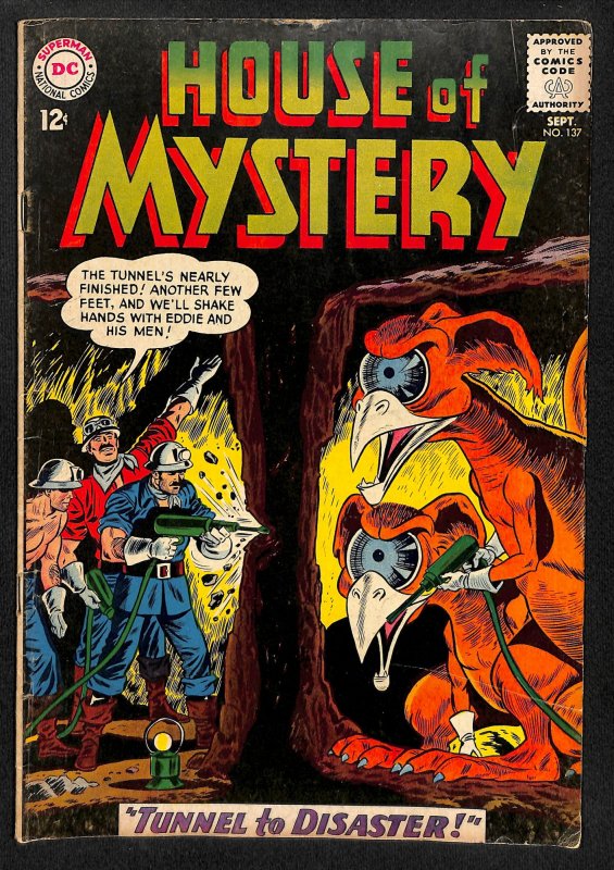 House of Mystery #137 (1963)