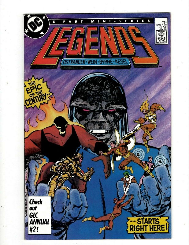 Legends Complete DC Comics LTD Series # 1 2 3 4 5 6 Suicide Squad Amanda Wal SB5