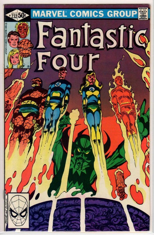 Fantastic Four #232 Direct Edition (1981) 8.0 VF