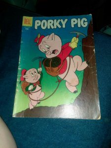 Porky Pig 6 Issue Silver Bronze Age Dell Gold Key Comics Lot Run Set Collection