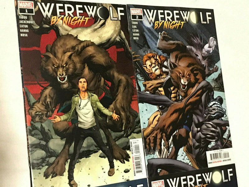 WEREWOLF BY NIGHT#1-4 NM LOT 2022 MARVEL COMICS 