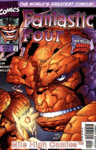 FANTASTIC FOUR  (1996 Series)  (HEROES REBORN) (MARVEL) #10 Near Mint Comics 