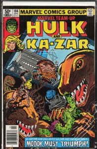 Marvel Team-Up #104 (1981) Hulk
