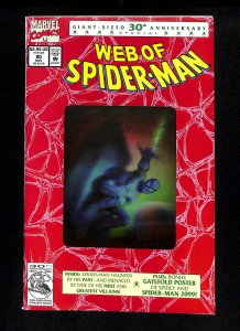 Web of Spider-Man #90 Hologram Cover!