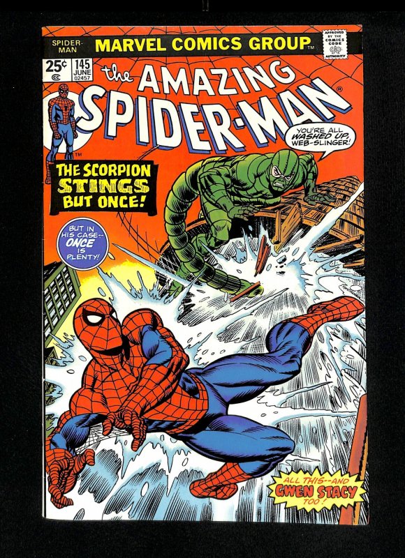 Amazing Spider-Man #145 Scorpion Stings But Once!