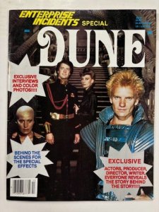 ENTERPRISE INCIDENTS Magazine Special DUNE 1984 David Lynch Sting photos VF-NM