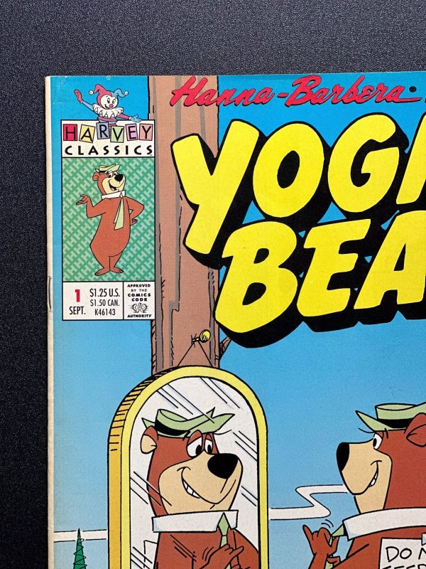 Yogi Bear #1 [Lot of 3 bks]  (1977) 1 App of Yogi in Marvel - Newsstand - VF