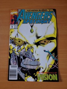 Avengers Spotlight #40 Newsstand Variant ~ NEAR MINT NM ~ 1991 Marvel Comics