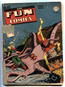 MORE FUN COMICS #83 1942- Green Arrow - Dr Fate- Spectre G