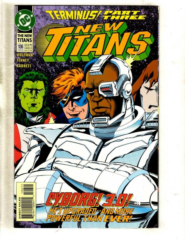 12 DC Comics Team Titans #15 16 New Titans #106 105 104 Teen #1 2 3 4 5 6 7 JF14