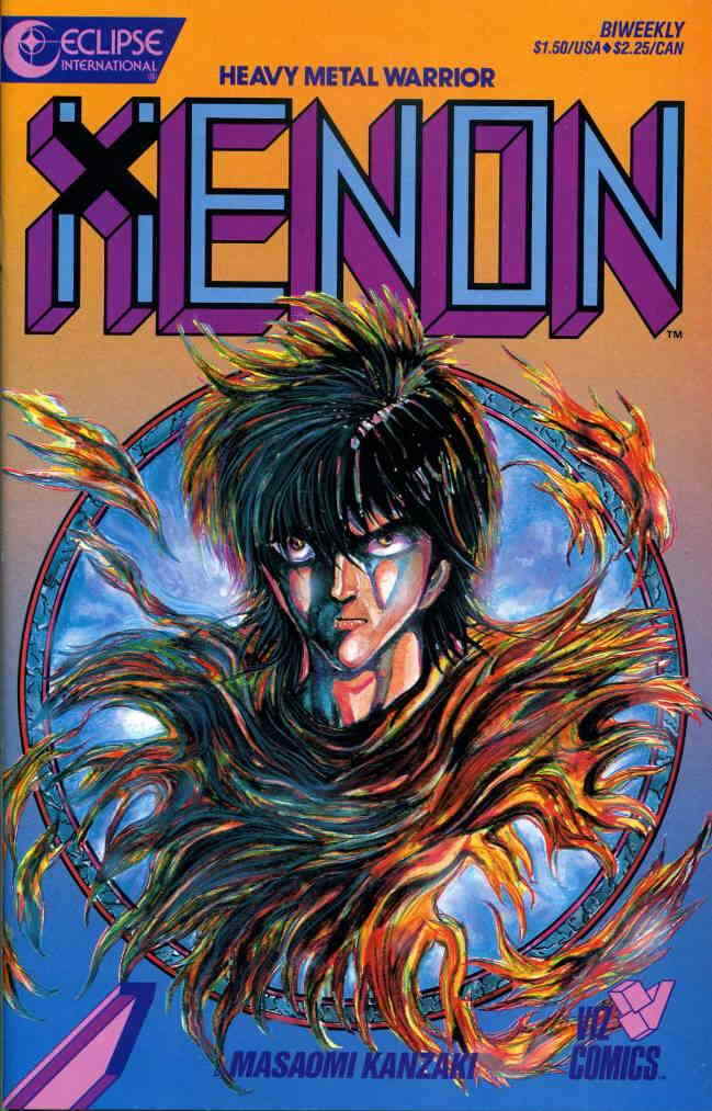 Xenon #7 VF/NM; Eclipse | Comic Books - Modern Age, Eclipse