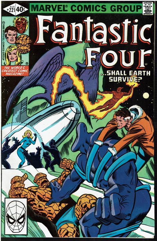 Fantastic Four #221, 8.0 or Better