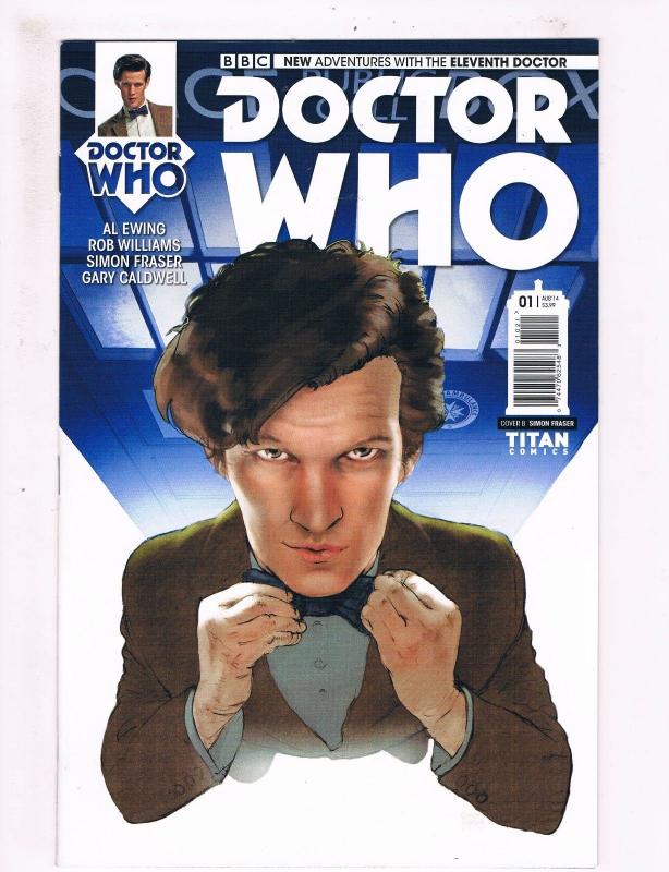 Doctor Who # 1 NM Variant Titan Comics BBC TV 11th DR. Robbie Morrison Issue S71