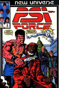 Psi-Force #6 FN ; Marvel | New Universe