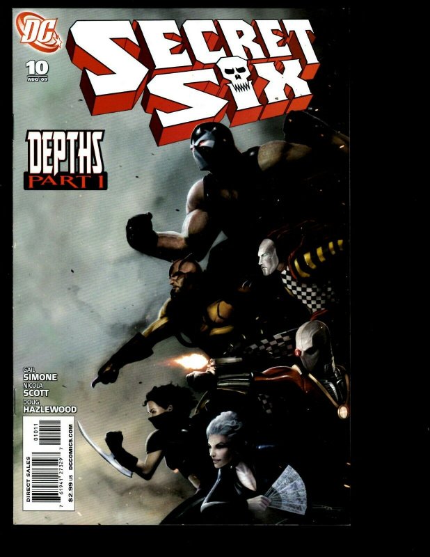 12 Secret Six DC Comics #1 2 3 4 5 6 7 8 9 10 11 12 Batman Bane Deadshot GK33