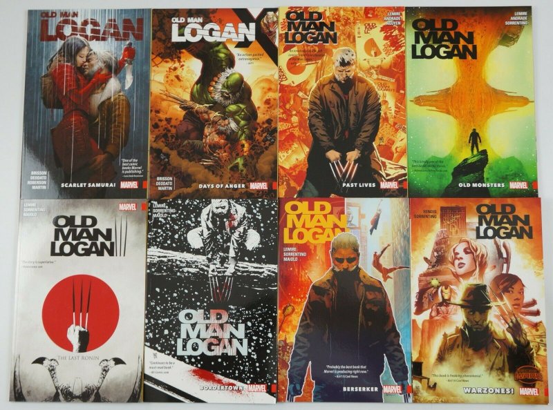 Wolverine: Old Man Logan TPB #0 + 1-10 VF/NM complete series - bendis lemire 50