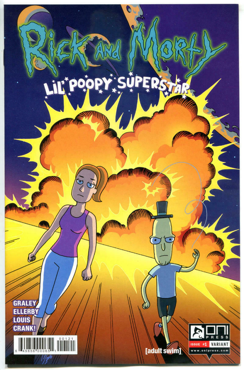 RICK and MORTY LiL POOPY SUPERSTAR #1 2 3 4 5, NM, Grandpa, from Cartoon  2015, B | Comic Books - Modern Age, Oni Press / HipComic