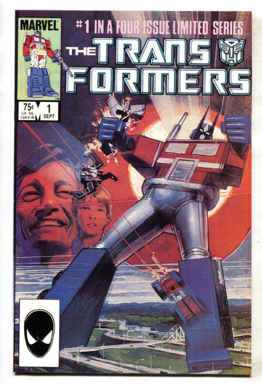 TRANSFORMERS #1 1984 comic bookFirst issue Marvel VF/NM