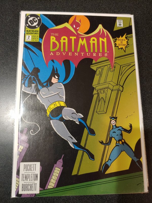 THE BATMAN ADVENTURES #2 SCARCE CATWOMAN HIGH GRADE