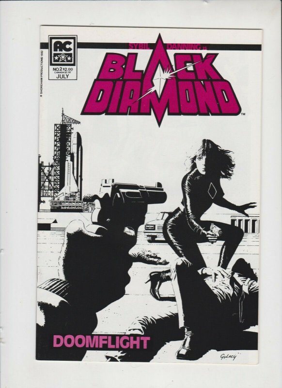 BLACK DIAMOND #2 1983 AMERICOMICS / UNREAD / NM 