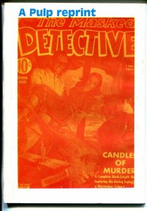 Black Book Detective 1/1940-reprint-Hanos-5 X &-Black Bat's Challenge-VF