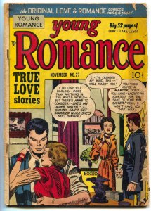 Young Romance #27 1950- Jack Kirby cover- Golden Age comic G+ 