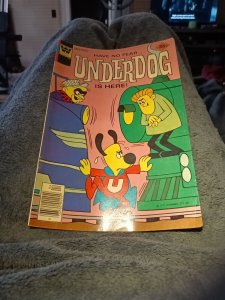 UNDERDOG #18 Whitman Comics Variant 1978 Bronze Age Cartoon Superhero Book