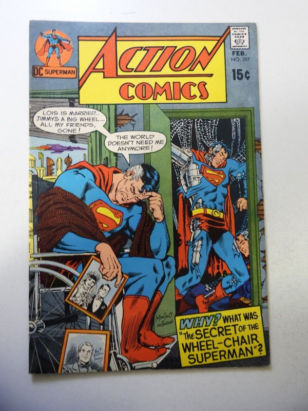 Action Comics #397 (1971) FN+ Condition