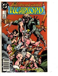 Lot Of 10 Warlord DC Comic Books # 109 110 111 112 113 114 115 116 117 118 CR20