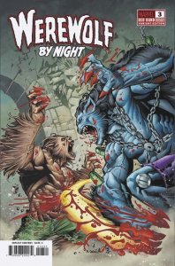 Sergio Davila Werewolf by Night #3 Original Cover Art Marvel Signed Published