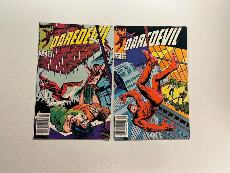 4 Daredevil Marvel Comics Books #210 211 271 282 19 JW11