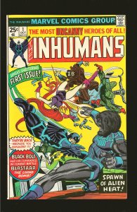 Marvel Comics The Inhumans Vol 1 No 1 October 1975