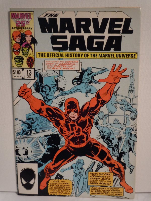 Marvel Saga The Official History of the Marvel Universe #13 (1986)