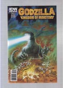 Godzilla: Kingdom Of Monsters #2 - Eric Powell Cover! (9.0/9.2) 2011