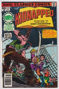 Marvel Classic Comics! Series Featuring Kidnapped! Issue #27! 