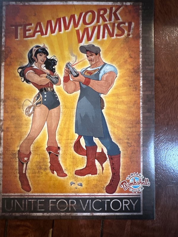 Superman/Wonder Woman #20 Variant Cover (2015)