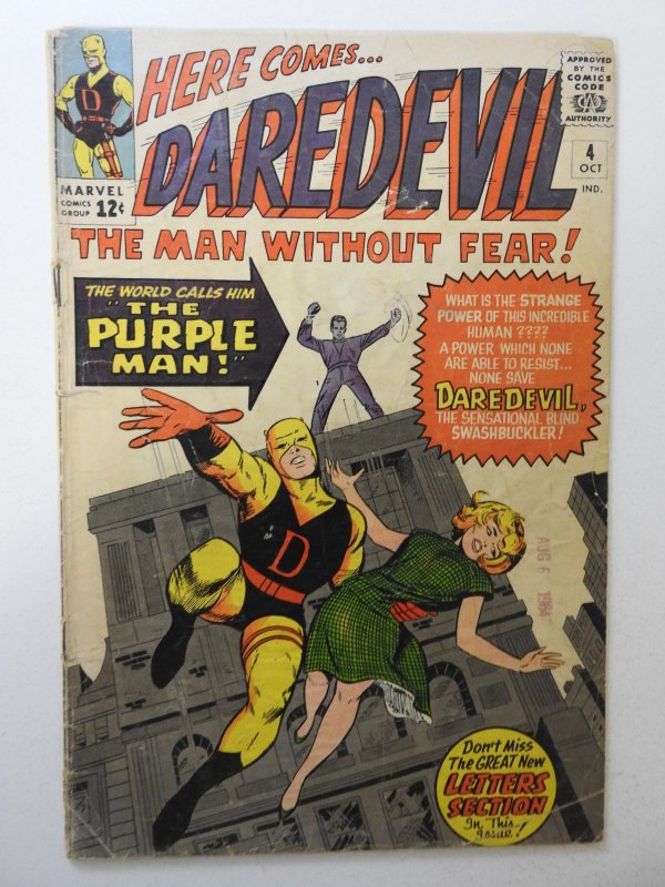 Daredevil #4 GD Condition see description