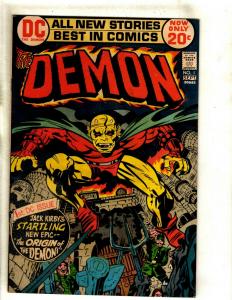 The Demon # 1 VF DC Comic Book Jack Kirby Bronze Age Etrigan Fourth World RS1