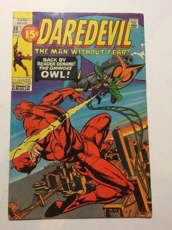 Daredevil 80 6.0 FN Fine Marvel Comics