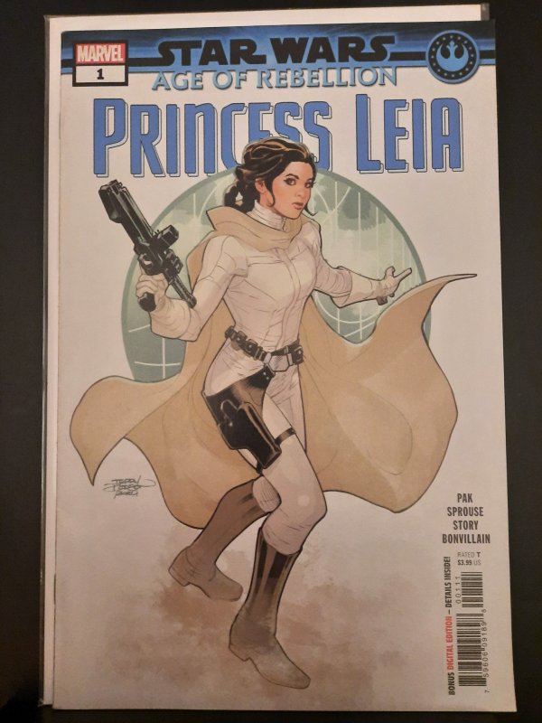 Star Wars: Age of Rebellion - PRINCESS LEIA 1 (2019) VF DODSON COVER