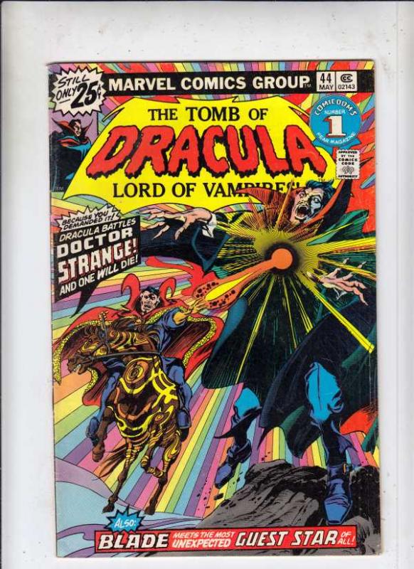 Tomb of Dracula #44 (May-76) VG/FN Mid-Grade Dracula