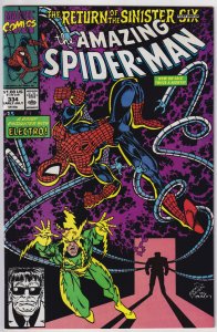 The Amazing Spider-Man #334 Direct Edition (1990) Spider-Man