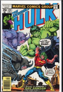 The Incredible Hulk #218 (1977) Hulk