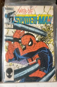 Web of Spider-Man #4 Direct Edition (1985)