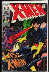 The X-Men #59 (1969) X-Men
