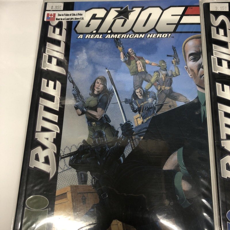 G.I. Joe Battle Files(2002) #1 2 3 1-3 (VF/NM) Complete Set Dark Horse