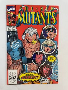 New Mutants # 87 NM Marvel Comic Book 1st Cable Appearance Wolverine XMen 3 J248