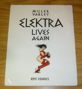 Elektra Lives Again HC VF/NM frank miller - epic comics hardcover - 1st print