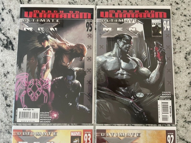 4 Ultimate X-Men Marvel Comic Books # 92 93 94 95 NM 1st Prints Wolverine 1 CH23