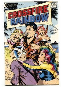 Crossfire and Rainbow #4 1986-Dave Stevens Elvis Presley cover VF/NM